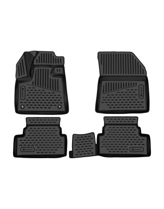 3D Tappetini su misura per OPEL Grandland, 2017-,  SUV, (Europe), 4 pcs. (Cod. N-EXP.ELEMENT3D019732