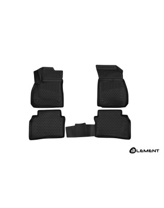 3D Tappetini su misura per OPEL Insignia, 2017-, sedan, (Europe), 4 pcs. (Cod. N-EXP.ELEMENT3D373321