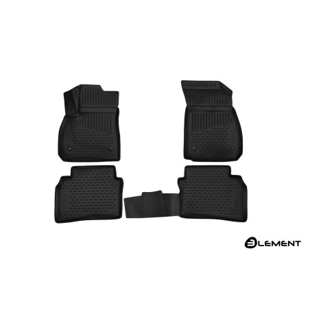 3D Tappetini su misura per OPEL Insignia, 2017-, sedan, (Europe), 4 pcs. (Cod. N-EXP.ELEMENT3D373321