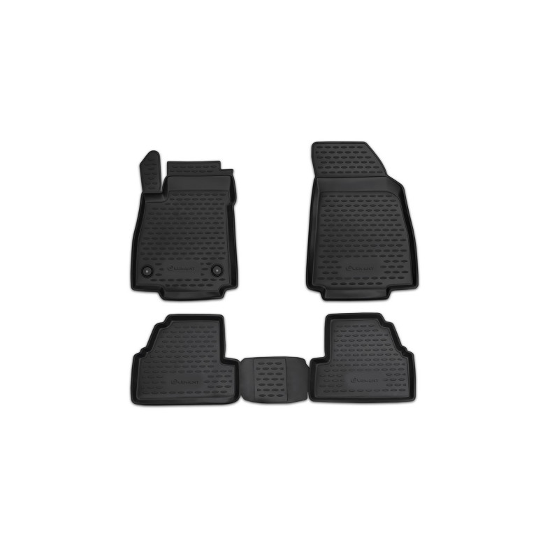 Tappetini su misura per OPEL Mokka, 2012-, 4 pcs. (Cod. N-EXP.NLC.37.28.210k)