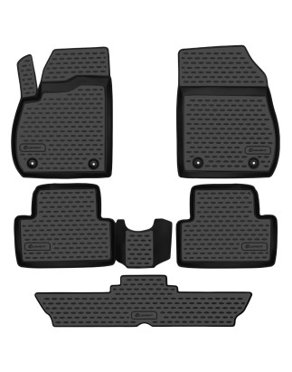 Tappetini su misura per OPEL Zafira, 2012-, 7 posti 5 pcs. (Cod. N-EXP.NLC.37.24.210k)