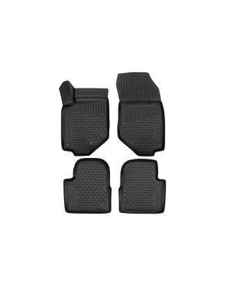 3D Tappetini su misura per PEUGEOT 2008, 2019- 4 pcs. (Cod. N-EXP.ELEMENT3D02493210k)