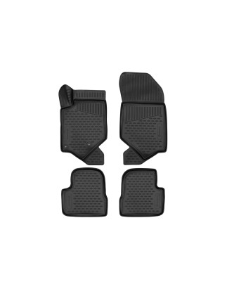 3D Tappetini su misura per PEUGEOT 208, 2019 - , Europe, 4 pcs. (Cod. N-EXP.ELEMENT3D02491210k)