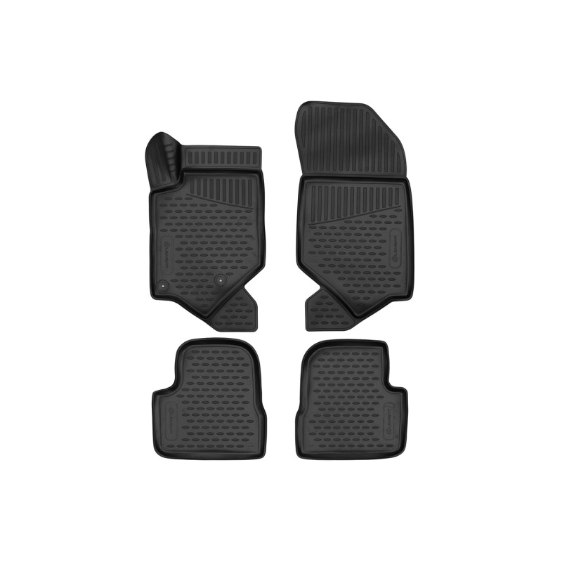 3D Tappetini su misura per PEUGEOT 208, 2019 - , Europe, 4 pcs. (Cod. N-EXP.ELEMENT3D02491210k)