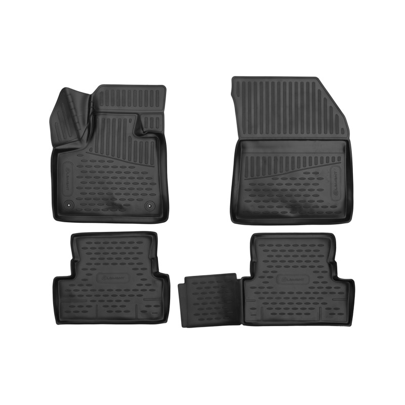 3D Tappetini for PEUGEOT 3008 2016-2023 Europe 4 pcs. (Cod. N-EXP.ELEMENT3D02490210k)