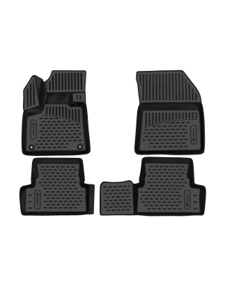 3D Tappetini for PEUGEOT 3008 2016-2023, SUV, 4 pcs. (Cod. N-EXP.ELEMENT3D3835210k)