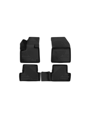 3D Tappetini for PEUGEOT 3008 2016-2023, AT, 4 pcs. (Cod. N-EXP.D300800002)