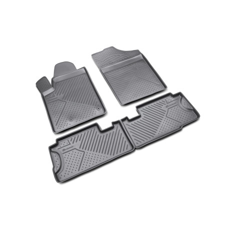 Tappetini su misura per PEUGEOT Partner 2008-2018, 4 pcs. (Cod. N-EXP.NLC.38.09.210)