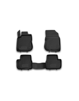 Tappetini su misura per PEUGEOT, 208, 2012-08/2019 4 pcs. (Cod. N-EXP.NLC.38.23.210kh)