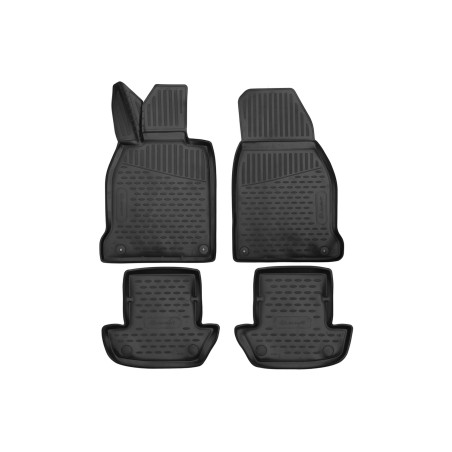 3D Tappetini su misura per PORSCHE 911, 2019- , coupe, Europe, 4 pcs. (Cod. N-EXP.ELEMENT3D02543210k
