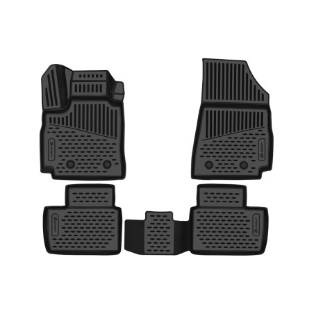 3D Tappetini su misura per RENAULT Arkana (I) 2019- Europe, 4pcs. (Cod. N-EXP.ELEMENT3DA29759210k)