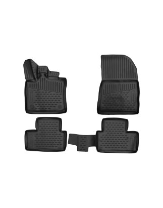 3D Tappetini su misura per RENAULT Captur, 2019- , Europe, 4 pcs. (Cod. N-EXP.ELEMENT3D02475210k)