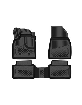 3D Tappetini su misura per RENAULT Duster (II) 2021 -, SUV 5 doors, Europe, 3 pcs. (polyurethane) (C