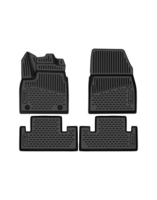 3D Tappetini su misura per RENAULT Megane E-Tech 2021-, SUV, Europe, 4 pcs. (Cod. N-EXP.ELEMENT3DA70
