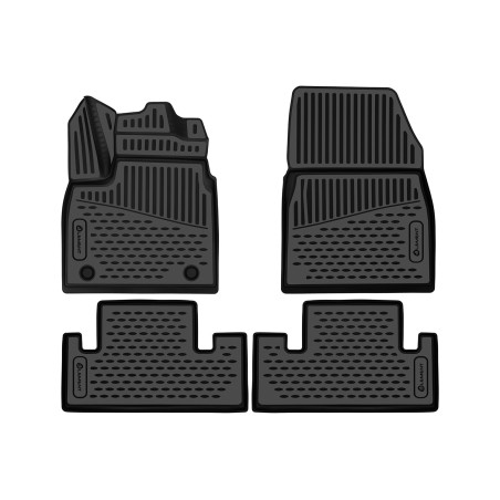 3D Tappetini su misura per RENAULT Megane E-Tech 2021-, SUV, Europe, 4 pcs. (Cod. N-EXP.ELEMENT3DA70