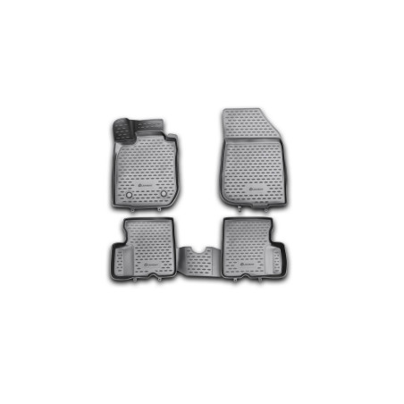3D Tappetini su misura per RENAULT Duster 2WD, 2011-2015, 4 pcs. (Cod. N-EXP.NLC.3D.41.29.210kh)