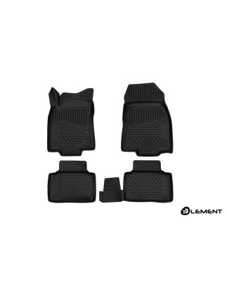 3D Tappetini su misura per RENAULT Koleos, 2017-, 4 pcs. (Cod. N-EXP.ELEMENT3D4152210k)