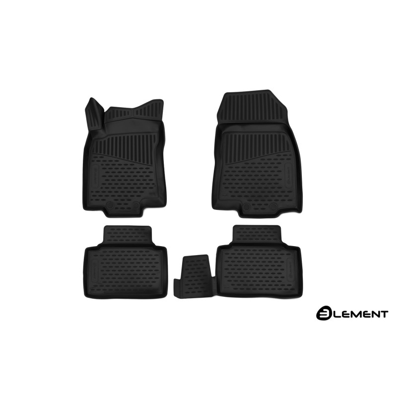 3D Tappetini su misura per RENAULT Koleos, 2017-, 4 pcs. (Cod. N-EXP.ELEMENT3D4152210k)