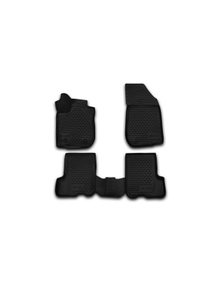 3D Tappetini su misura per RENAULT Sandero/Sandero Stepway, 2014-, 4 pcs. (Cod. N-EXP.NLC.3D.41.32.2