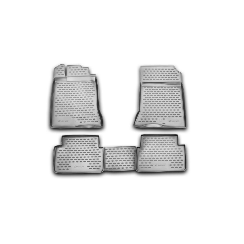 Tappetini su misura per RENAULT Laguna III 10/2007-2015, 4 pcs. (Cod. N-EXP.NLC.41.13.210k)