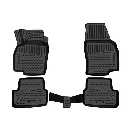 3D Tappetini su misura per SEAT Arona, 2017-, SUV, (Europe), 4 pcs. (Cod. N-EXP.ELEMENT3D01925210k)