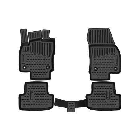Tappetini su misura per SEAT Ateca, 2016-, Compact SUV, (Europe), 4 pcs. (Cod. N-EXP.ELEMENT4401210k