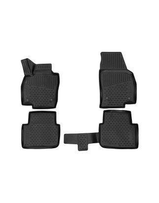 3D Tappetini su misura per SKODA Kamiq, 2019- cross, 4 pcs. (Cod. N-EXP.ELEMENT3D02537210k)