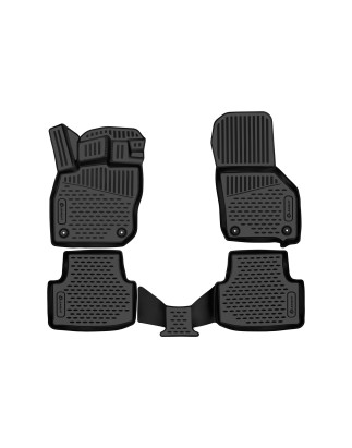 3D Tappetini su misura per SKODA Octavia (A8) 2019- Hybrid, Europe, 4pcs. (Cod. N-EXP.ELEMENT3DA5926
