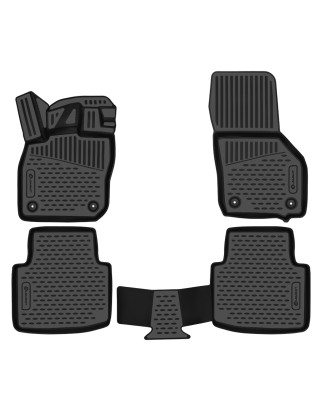 3D Tappetini su misura per SKODA Superb (III restyling) 2019 -Europe, 4pcs. (Cod. N-EXP.ELEMENT3DA58