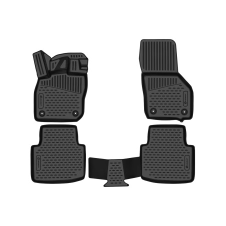 3D Tappetini su misura per SKODA Superb (III restyling) 2019 -Europe, 4pcs. (Cod. N-EXP.ELEMENT3DA58