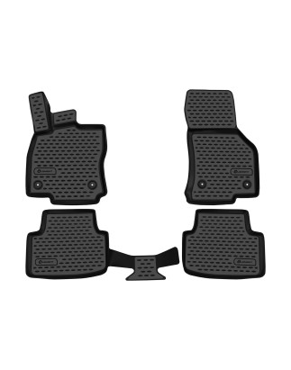 3D Tappetini su misura per SKODA Octavia (III(A7), IIIp(A7), IV(A8)), 2013-2019, 2020-, 4 pcs. (Cod.