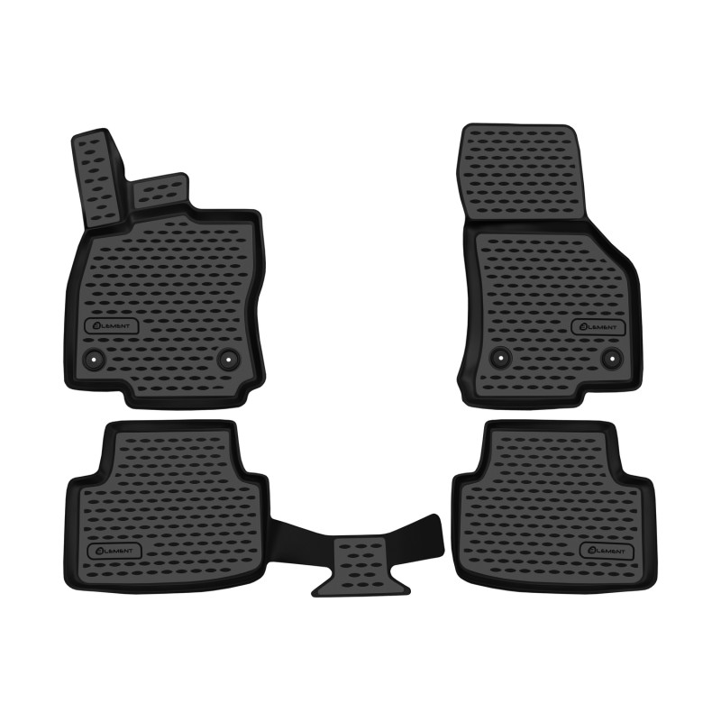 3D Tappetini su misura per SKODA Octavia (III(A7), IIIp(A7), IV(A8)), 2013-2019, 2020-, 4 pcs. (Cod.