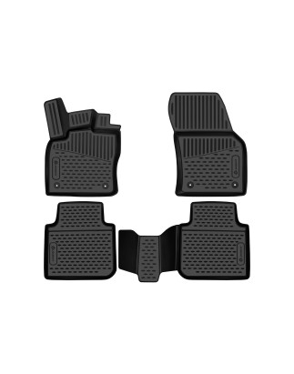 3D Tappetini su misura per SKODA Kodiaq, 2017-, 4 pcs. (Cod. N-EXP.ELEMENT3D4519210k)