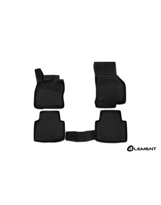 3D Tappetini su misura per SKODA Superb, 2015-, 4 pcs. (Cod. N-EXP.ELEMENT3D4517210k)