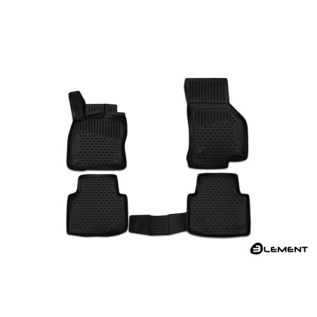 3D Tappetini su misura per SKODA Superb, 2015-, 4 pcs. (Cod. N-EXP.ELEMENT3D4517210k)
