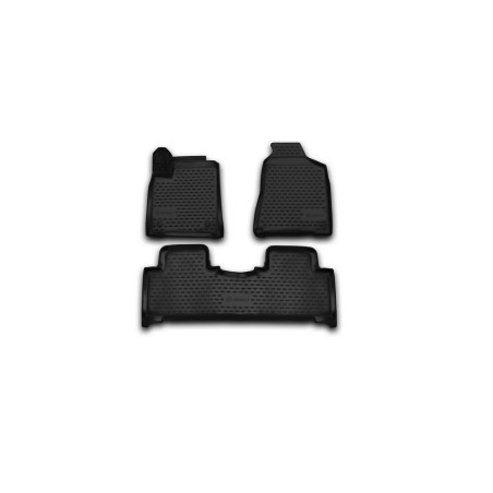 3D Tappetini su misura per SSANG YONG Actyon, 2013-, 3 pcs. (Cod. N-EXP.NLC.3D.61.14.210k)