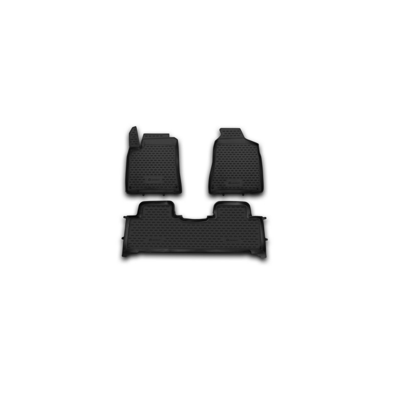 Tappetini su misura per SSANG YONG New Actyon, 2011-, 3 pcs. (Cod. N-EXP.NLC.61.10.210h)