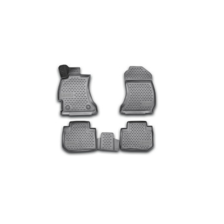 3D Tappetini su misura per SUBARU Forester, 2013-, 4 pcs. (Cod. N-EXP.NLC.3D.46.14.210k)