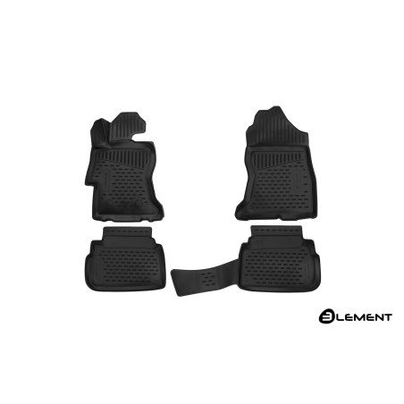 3D Tappetini su misura per SUBARU XV, 2017-, 4 pcs. (Cod. N-EXP.ELEMENT3D4622210k)