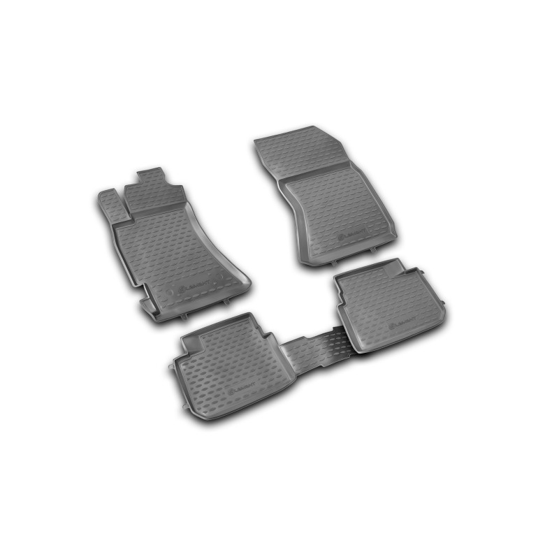 Tappetini su misura per SUBARU Forester, 2008-2013 4 pcs. (Cod. N-EXP.NLC.46.08.210kh)