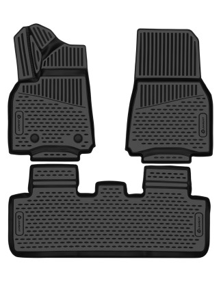 3D Tappetini su misura per TESLA Model Y (Original Mount), 2020, SUV, 3 pcs. USA (polyurethane) (Cod