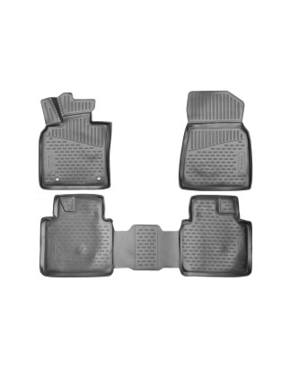 3D Tappetini su misura per Toyota Avalon 2020- Sedan, Hybrid, 3pcs, (USA) (Cod. N-EXP.ELEMENT3DAN021