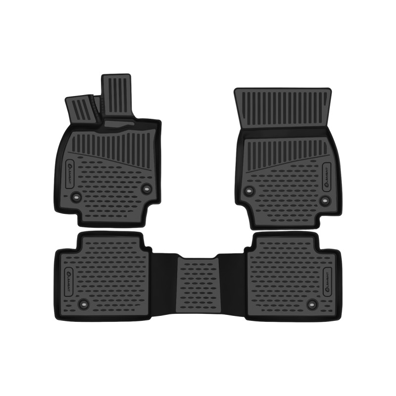 3D Tappetini su misura per TOYOTA Crown (S235) 2023- Europe, 3pcs. (Cod. N-EXP.ELEMENT3DAN0946210k)