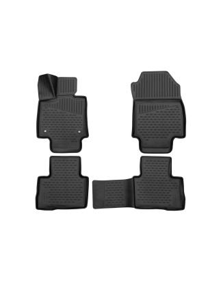 Tappetini su misura per TOYOTA RAV4  XA50, 2019-, cross, 4 pcs. (Cod. N-EXP.ELEMENT3D02259210k)