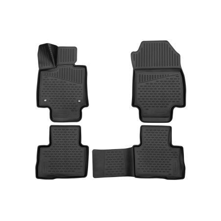 Tappetini su misura per TOYOTA RAV4  XA50, 2019-, cross, 4 pcs. (Cod. N-EXP.ELEMENT3D02259210k)