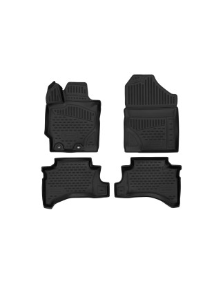 3D Tappetini su misura per TOYOTA Yaris (III restyling 2), 2017-2020, Hybrid, Hb., 4 pcs. (Cod. N-EX