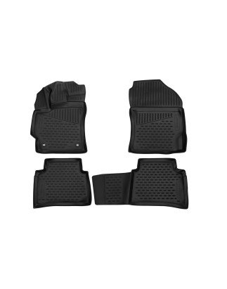 Tappetini 3D su misura per TOYOTA Corolla E210 2019- sedan (not Hybrid) 4 pcs. (Cod. N-EXP.ELEMENT3D