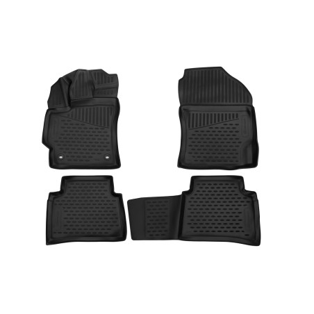 Tappetini 3D su misura per TOYOTA Corolla E210 2019- sedan (not Hybrid) 4 pcs. (Cod. N-EXP.ELEMENT3D