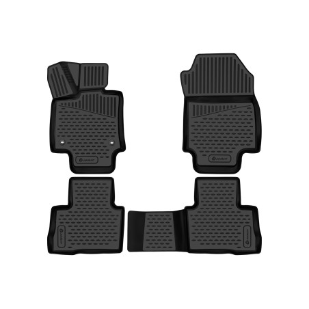3D Tappetini su misura per TOYOTA RAV4, 12/2018-, station wagon, XA50 hybrid, Europe, 4 pcs. (Cod. N