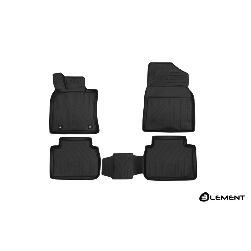 3D Tappetini su misura per TOYOTA Camry, 2018-, 4 pcs. (Cod. N-EXP.ELEMENT3D048152210k)